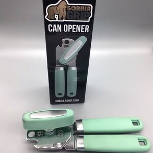 GorillaGrip Mint Green Can Opener In Box